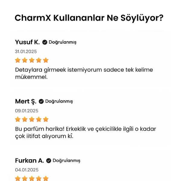 CharmX Magic Feromonlu Erkek Parfüm 2'li Paket
